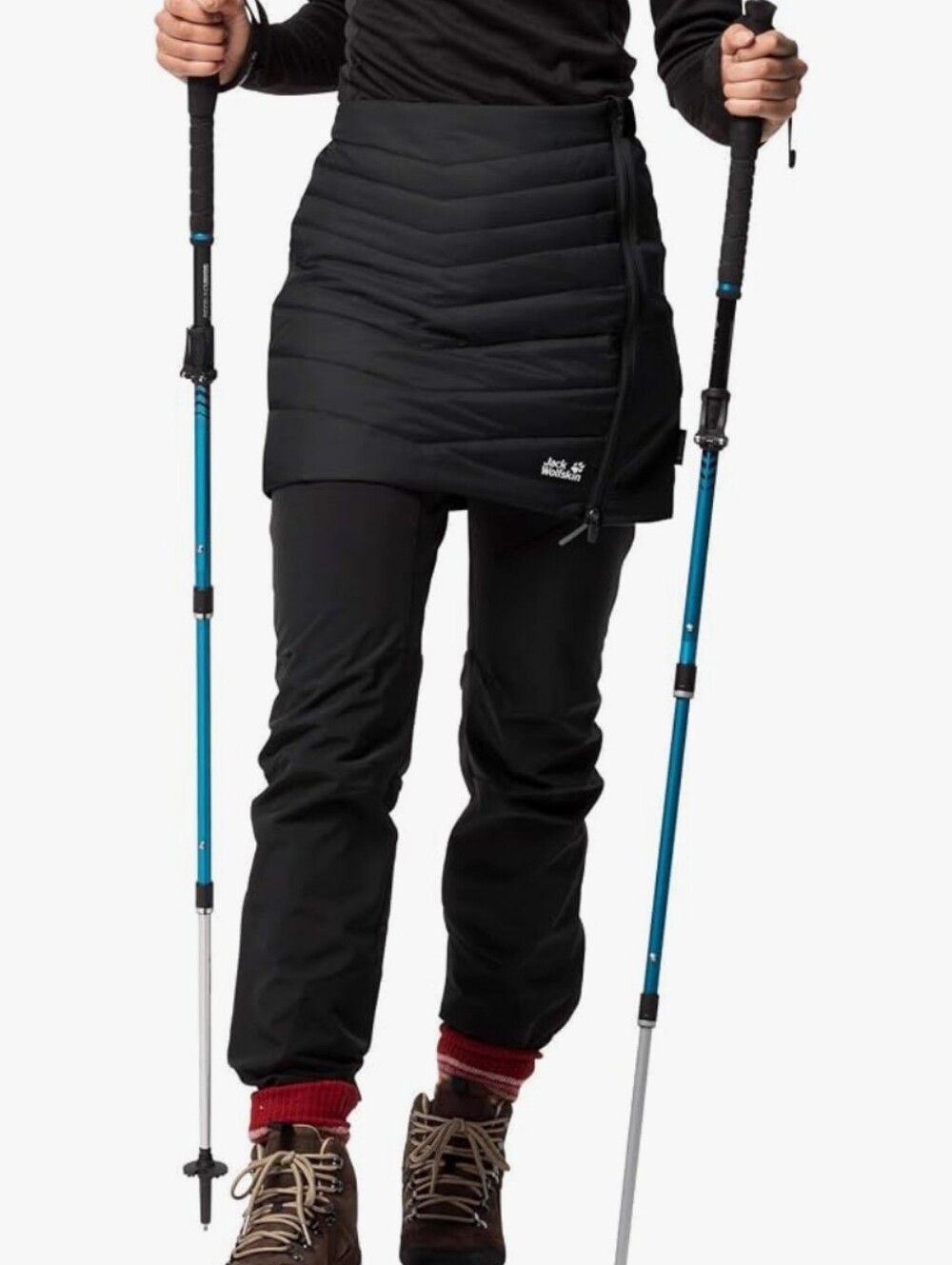 Jack Wolfskin Atmosphere Ski Skirt Black Nanuk Dynamic Womens Size Medium
